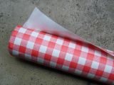 Plastic table clothings